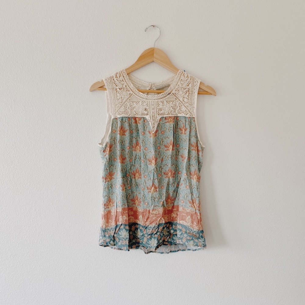 ✨SALE✨ Anthropologie Maeve Tank sz M